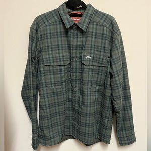 Simms Men’s Heavyweight Shirt, Large